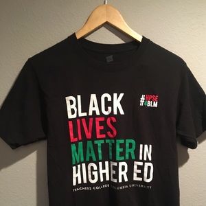 Black Lives Matter Higher ED tee